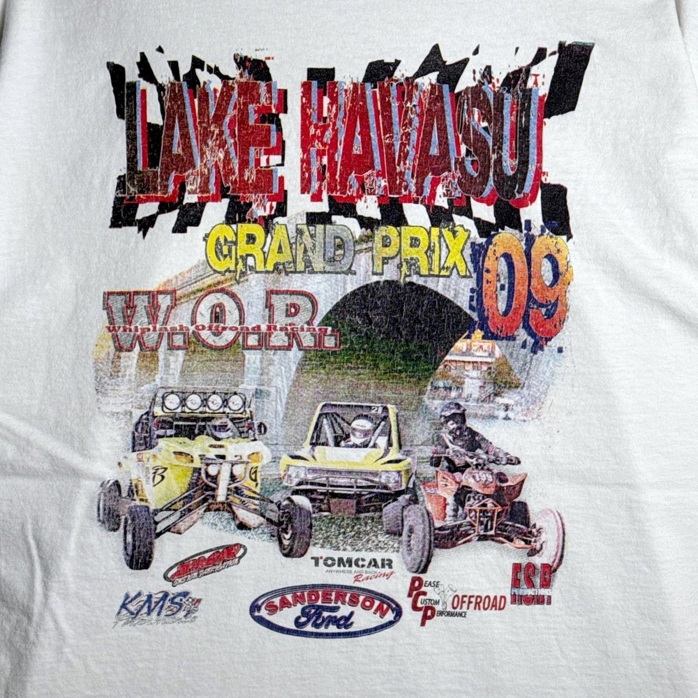 Hanes‎ Lake Havasu Grand Prix 09 W.O.R. Offroad Racing Graphic T-Shirt Mens XL